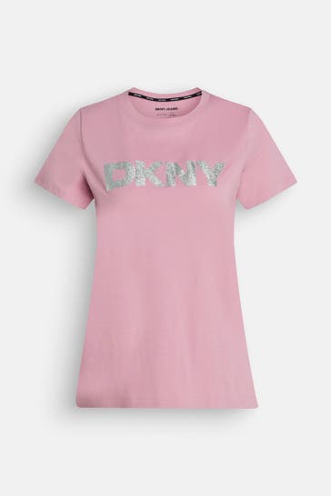 DKNY T-Shirt rosa