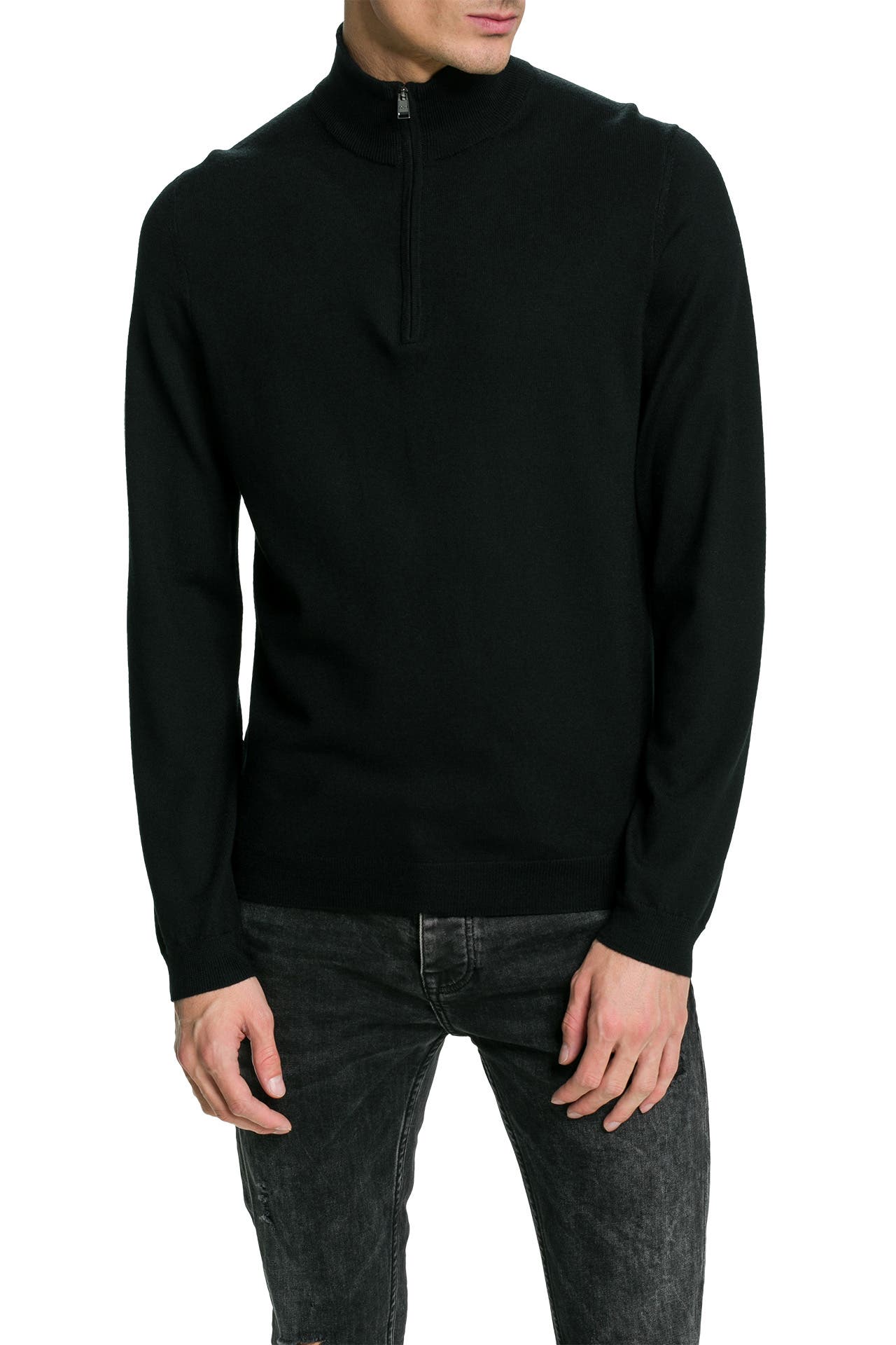 BOSS Strick-Troyer schwarz, Bild 1