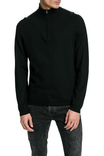 BOSS Strick-Troyer schwarz