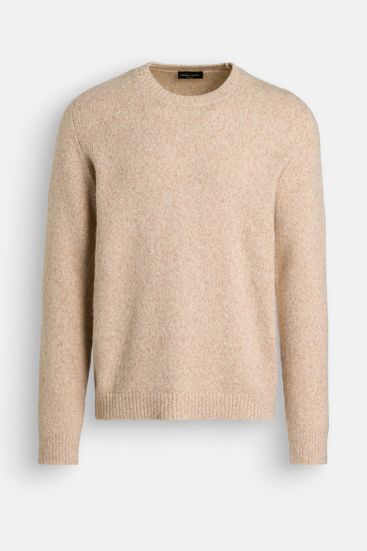 ROBERTO COLLINA Wollmixpullover beige, Bild 1