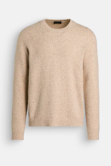 ROBERTO COLLINA Wollmixpullover beige