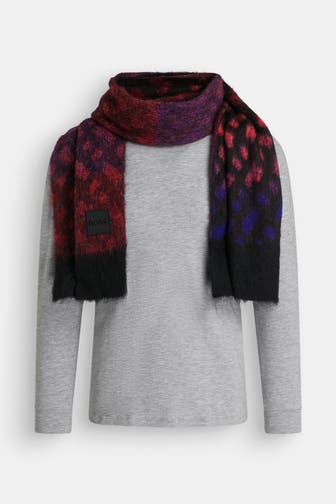 BOSS Schal gemustert