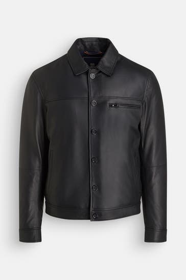 MABRUN Lederjacke schwarz