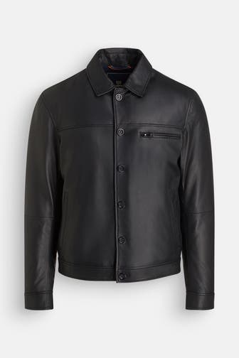 MABRUN Lederjacke schwarz