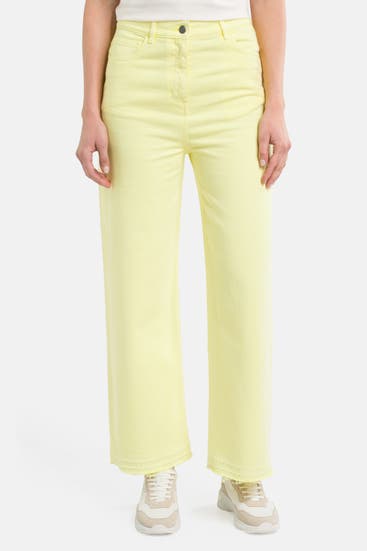 BOSS ORANGE - Jeans gelb straight