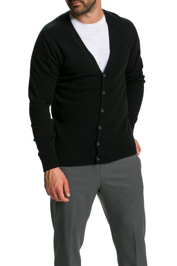 DANIELE FIESOLI Wollcardigan schwarz