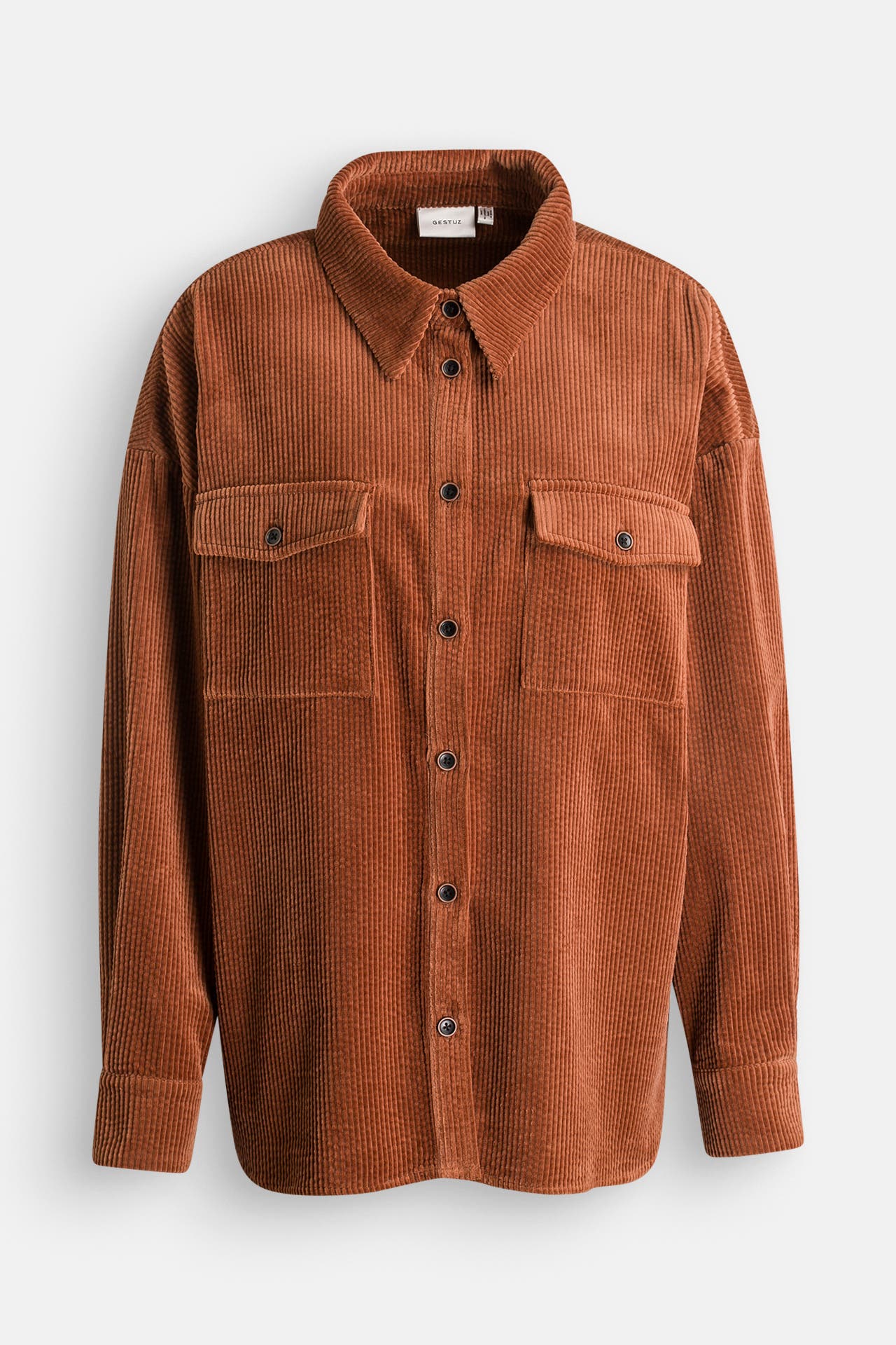 GESTUZ Overshirt cognac, Bild 1