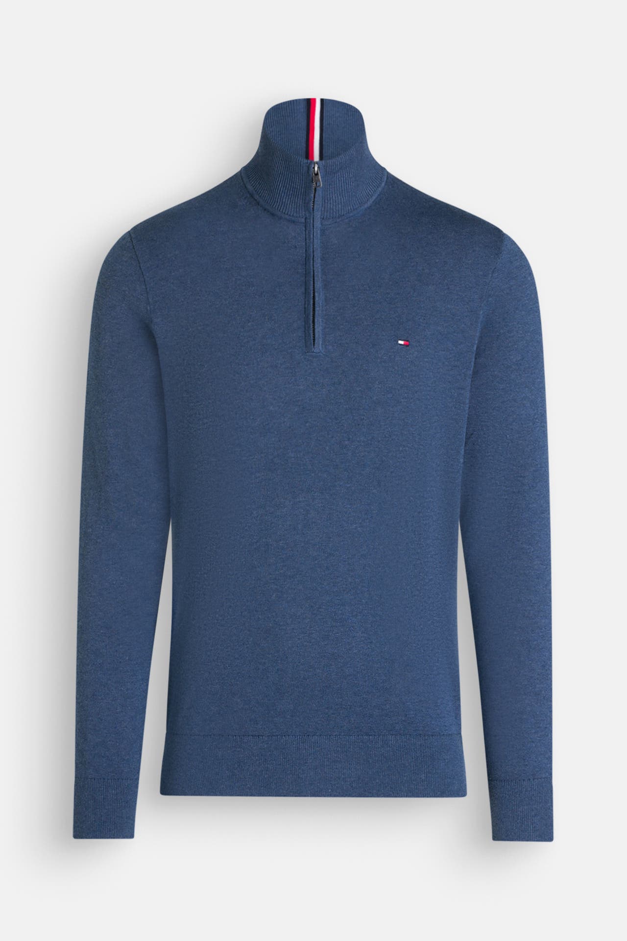 TOMMY HILFIGER Troyer graublau, Bild 1