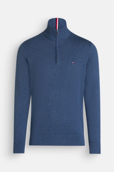 TOMMY HILFIGER - Troyer graublau