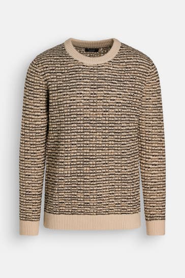 MATINIQUE Strickpullover 'Triton' gemustert