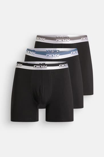 DKNY 3er-Pack Boxer Trunks 'Ajo' schwarz