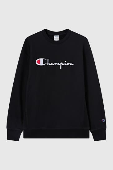 CHAMPION Sweatshirt schwarz