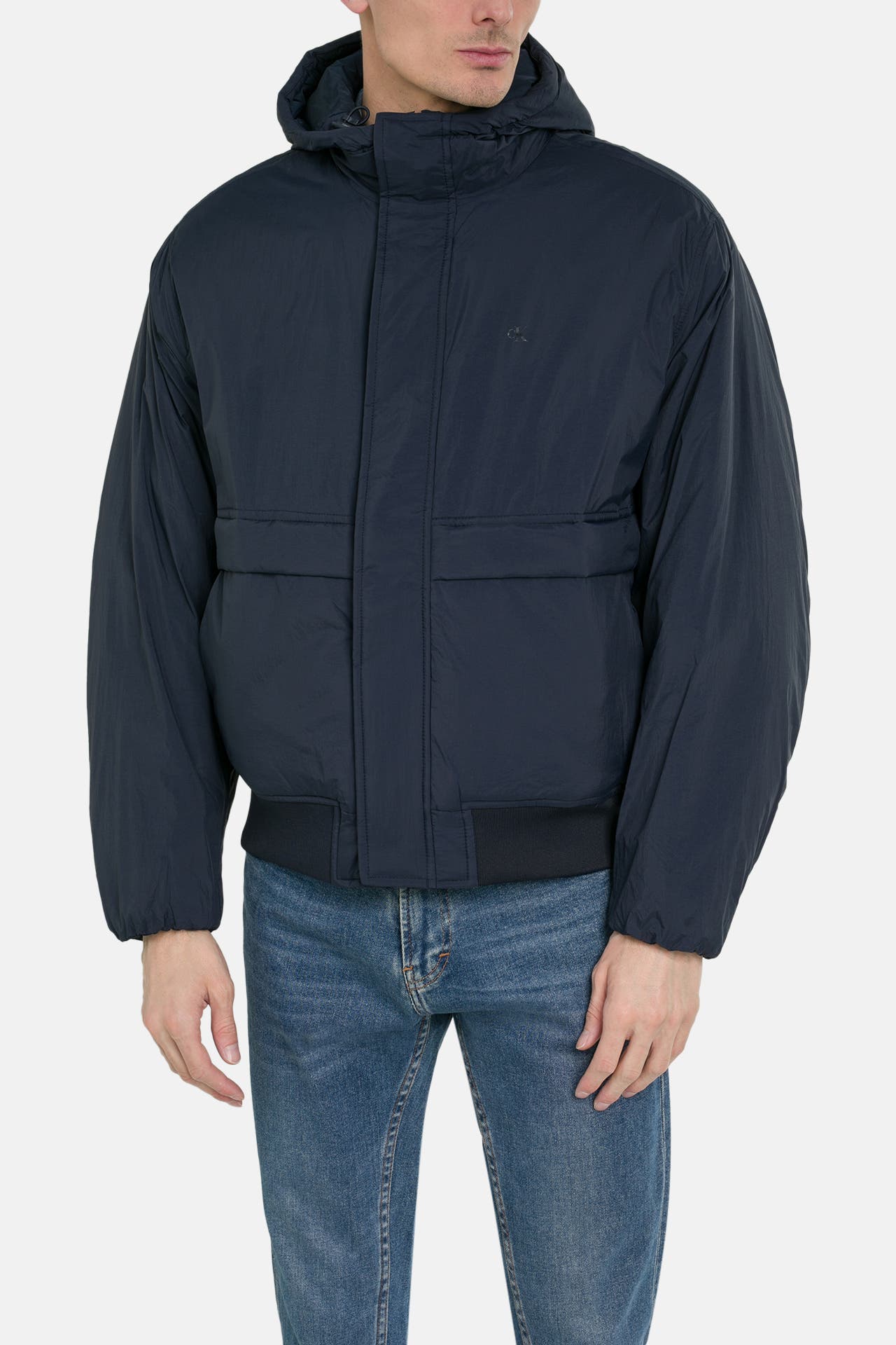 CALVIN KLEIN Übergangsjacke 'Harrington Jack' dunkelblau, Bild 1