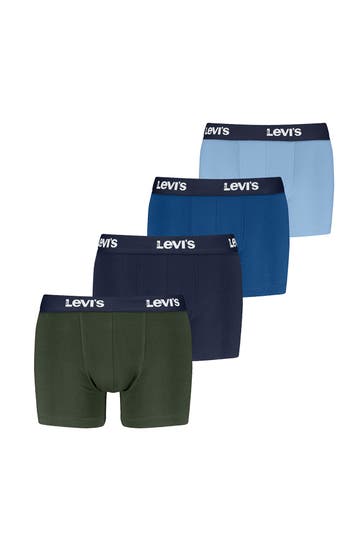 LEVI'S® 4er-Pack Boxer Trunks mehrfarbig