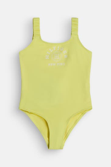 TOMMY HILFIGER Badeanzug gelb