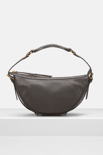 BY FAR Handtasche 'Gib' steingrau