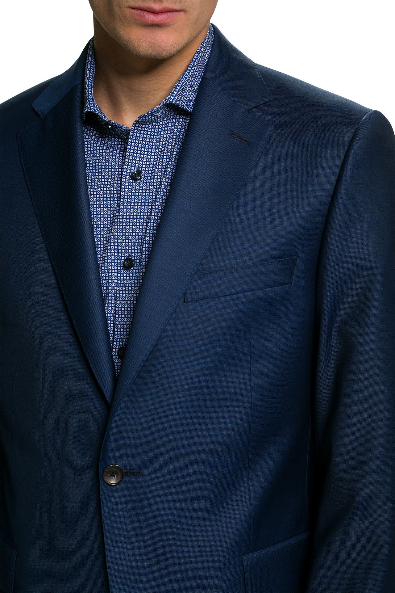 Veste Costume Homme Eduard Dressler En Laine - Taille 52 XL - Gris - Occasion Très Bon état