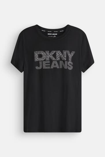 DKNY T-Shirt schwarz