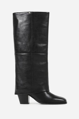 BRONX Lederstiefel 'Jov II' schwarz