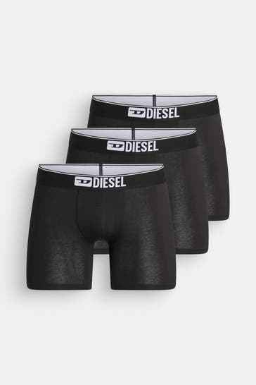 DIESEL 3er-Pack Boxer Trunks schwarz