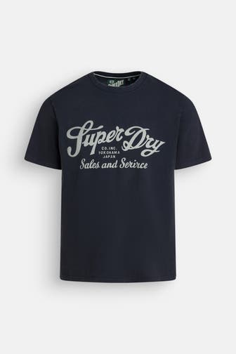 SUPERDRY T-Shirt nachtblau