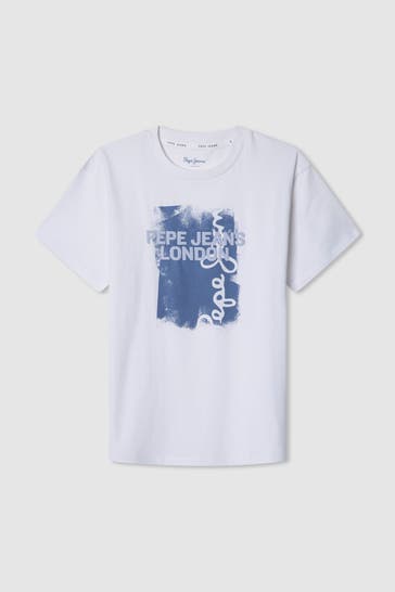 PEPE JEANS T-Shirt 'Alex' weiß