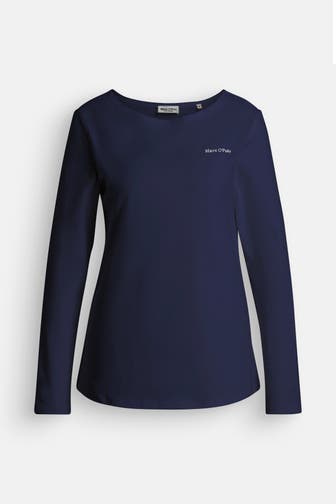 MARC O'POLO Longsleeve nachtblau