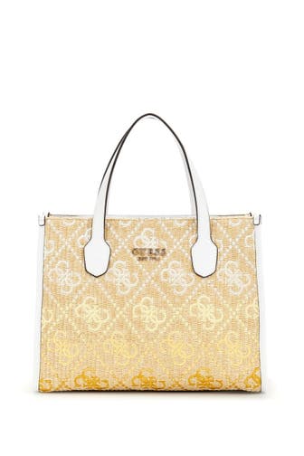 GUESS Handtasche 'Silvana' gemustert