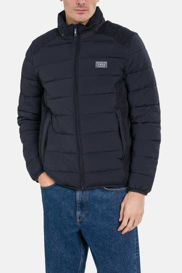 NEW ZEALAND AUCKLAND Light-Steppjacke schwarzblau