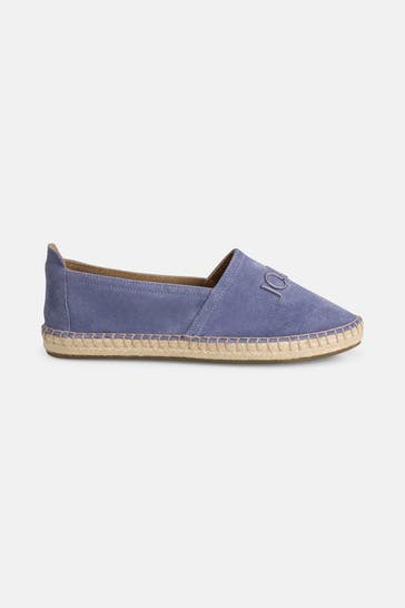 JOOP! Espadrilles 'Velluto lias' taubenblau
