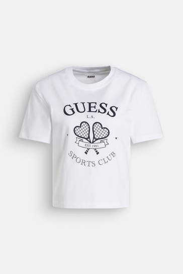 GUESS T-Shirt weiß