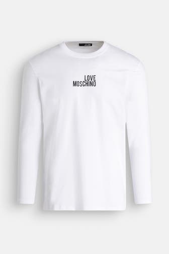 LOVE MOSCHINO Longsleeve weiß