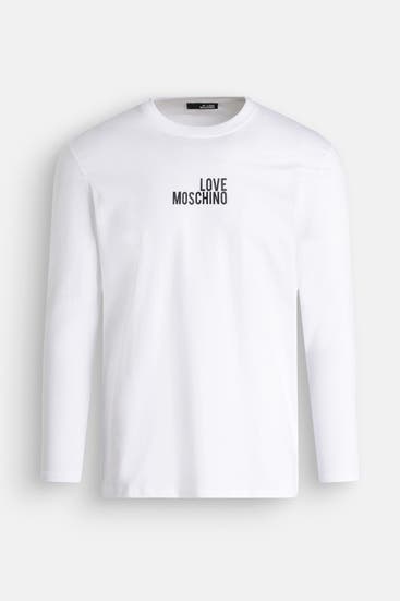 LOVE MOSCHINO - Longsleeve weiß