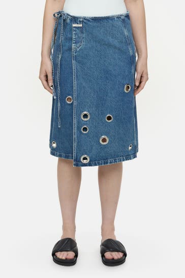 CLOSED Jeansrock blau