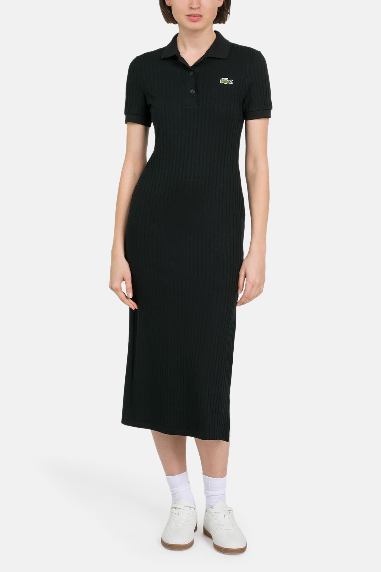LACOSTE Polokleid schwarz, Bild 1