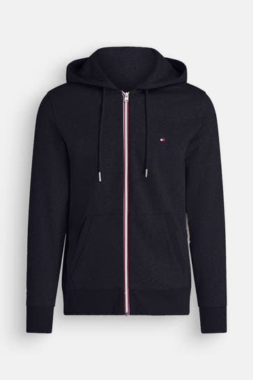 TOMMY HILFIGER Sweatjacke nachtblau