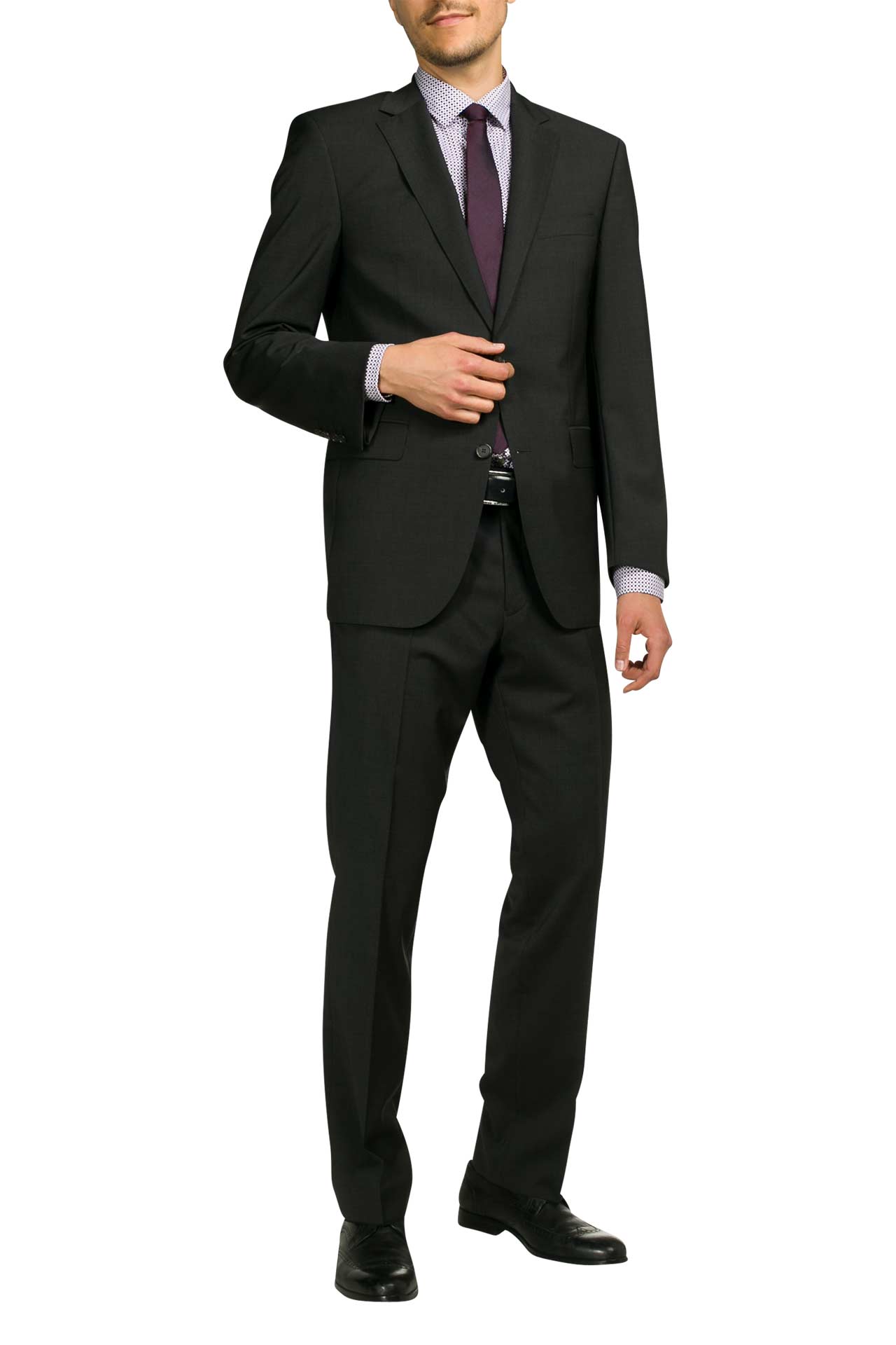 CARL GROSS Anzug 'Luis' anthrazit, Bild 1