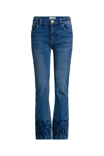 DESIGUAL Jeans 'Paraguas' dunkelblau