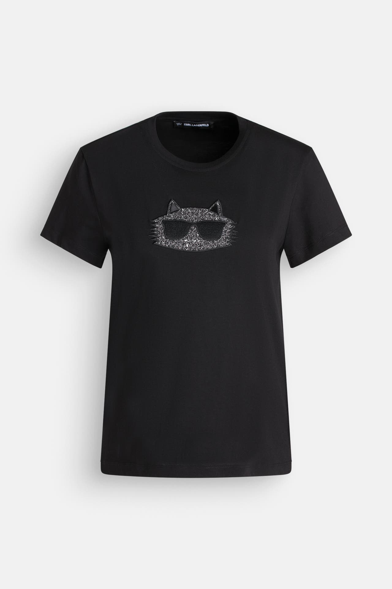 KARL LAGERFELD T-Shirt schwarz, Bild 1