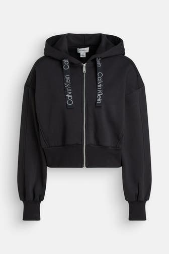 CALVIN KLEIN Sweatjacke schwarz