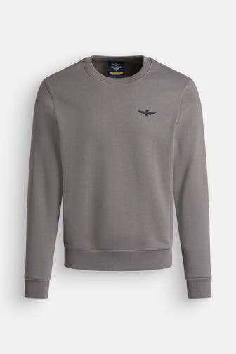 AERONAUTICA MILITARE Sweatshirt steingrau