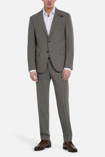 BALDESSARINI Wollmix-Anzug taupe