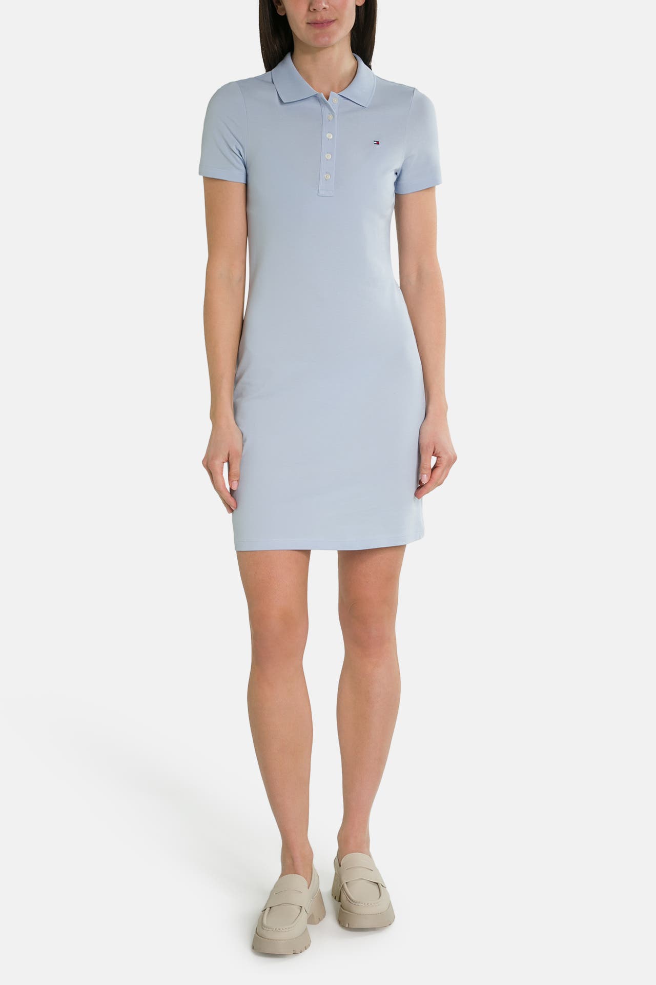 TOMMY HILFIGER Polo-Kleid hellblau, Bild 1