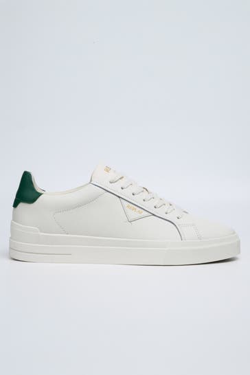 REPLAY Leder-Sneaker weiß