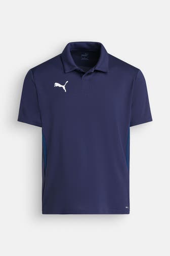 PUMA Polo-Shirt 'teamGOAL' navy