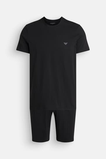 EMPORIO ARMANI Pyjama schwarz