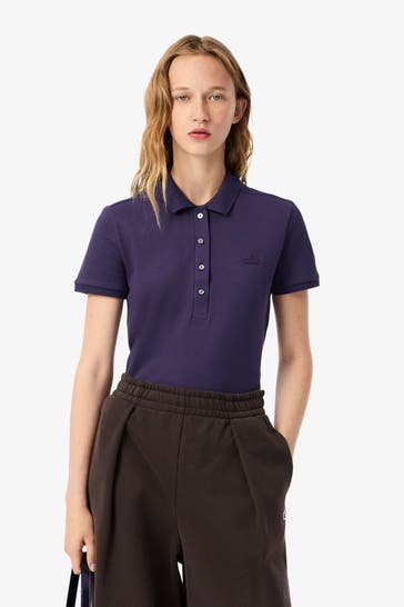 LACOSTE Polo-Shirtl dunkellila