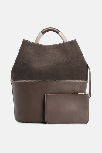 FURLA Bucket Bag 'Sfera M' dunkelbraun