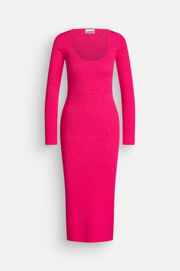 GANNI Strickkleid meliert