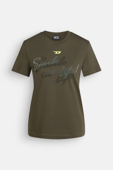 DIESEL T-Shirt oliv